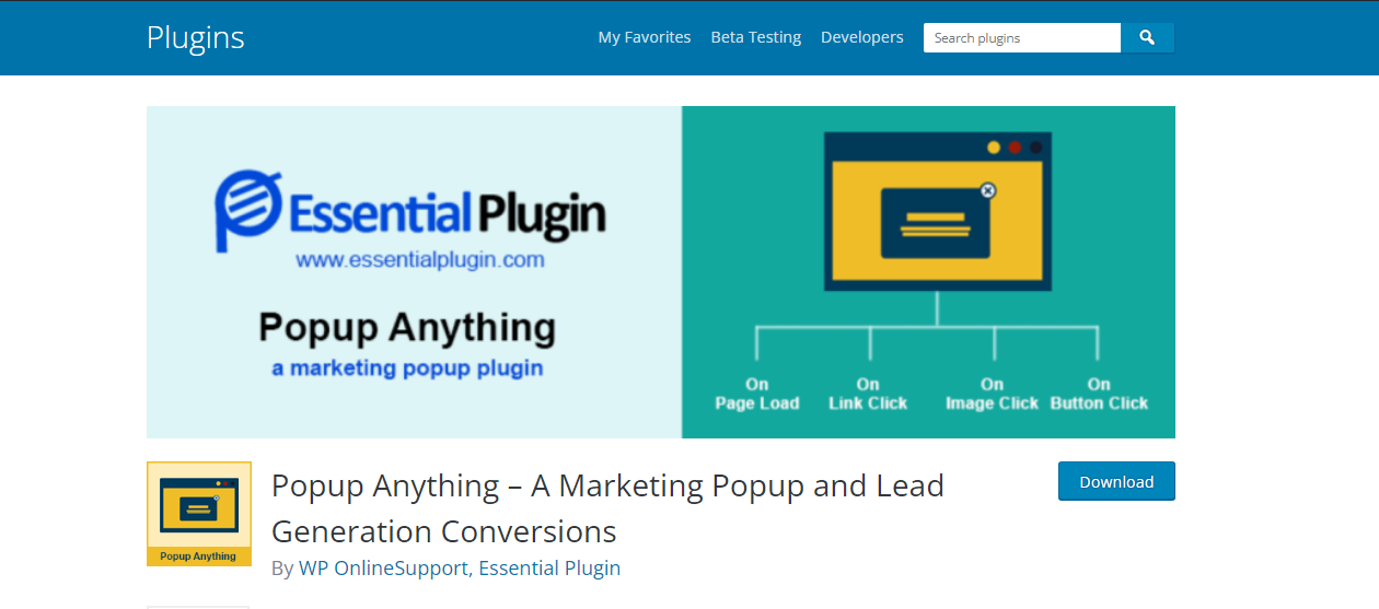 Popup Anything - WordPress popup plugins