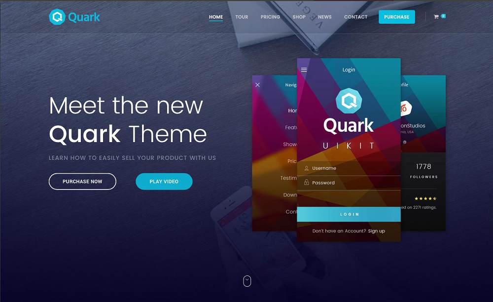 Quark Single Product Shopify Theme