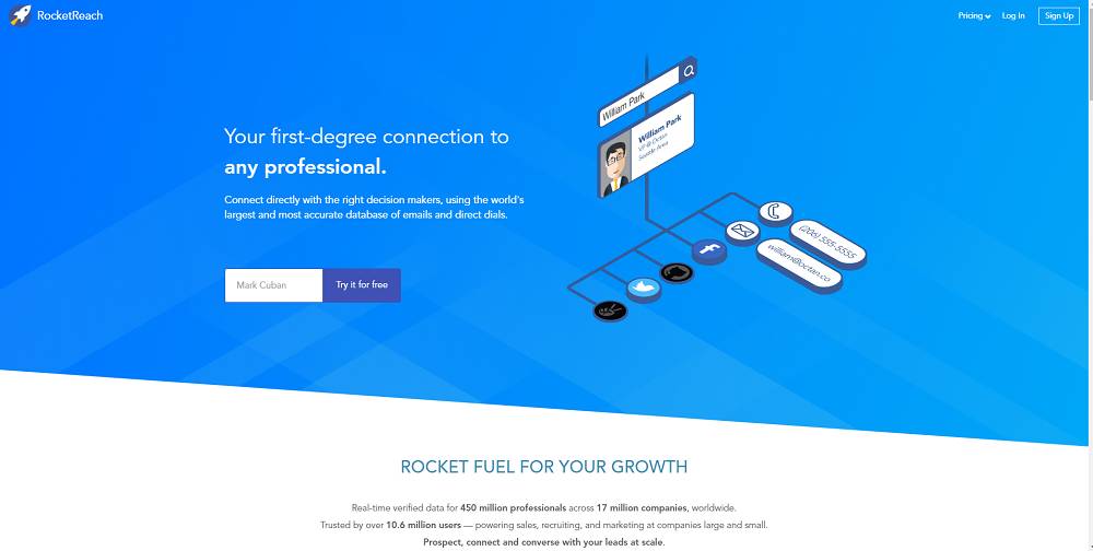 Rocketreach - Email Find Tool | Lead Finder Tool