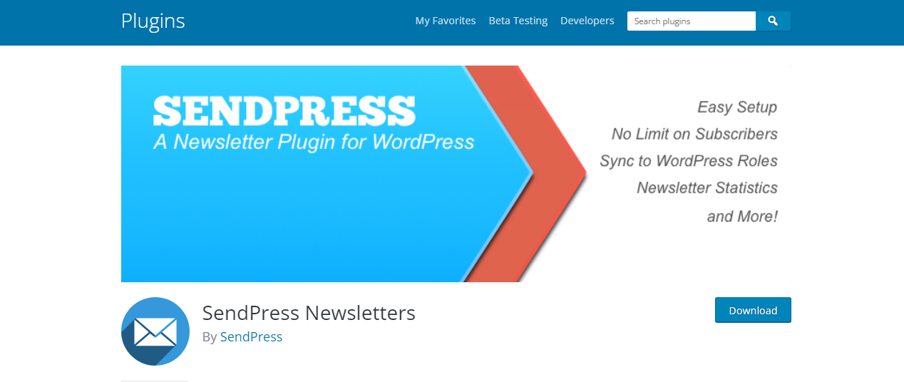 Sendpress - wordpress newsletter plugins