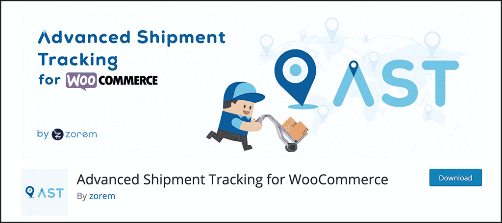 Woocommerce Plugin - Advanced Shipment Tracking