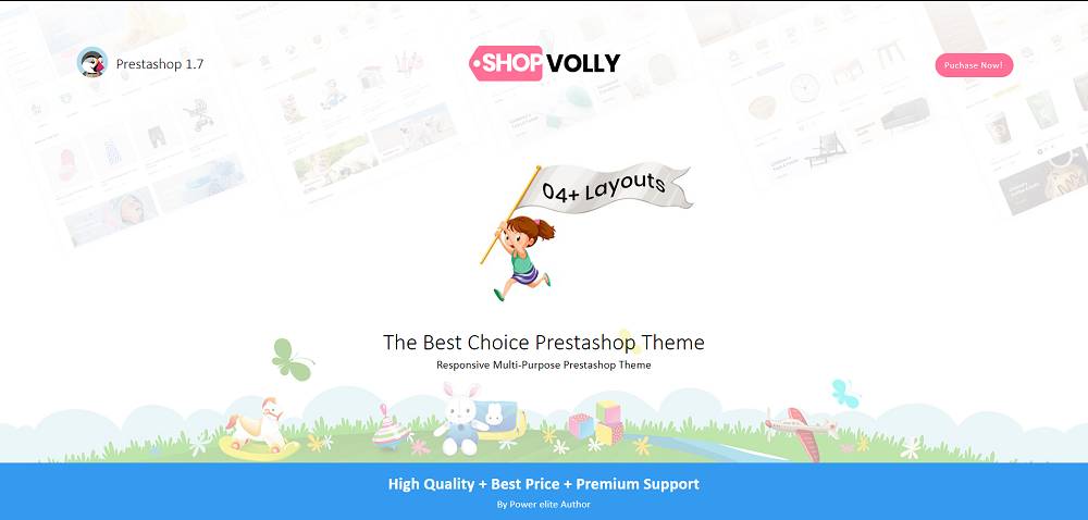 ShopVolly - Responsive Prestashop 1.7 Theme