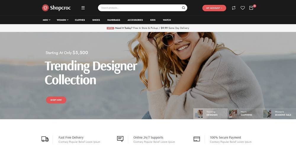 Shopcroc - WooCommerce WordPress Theme