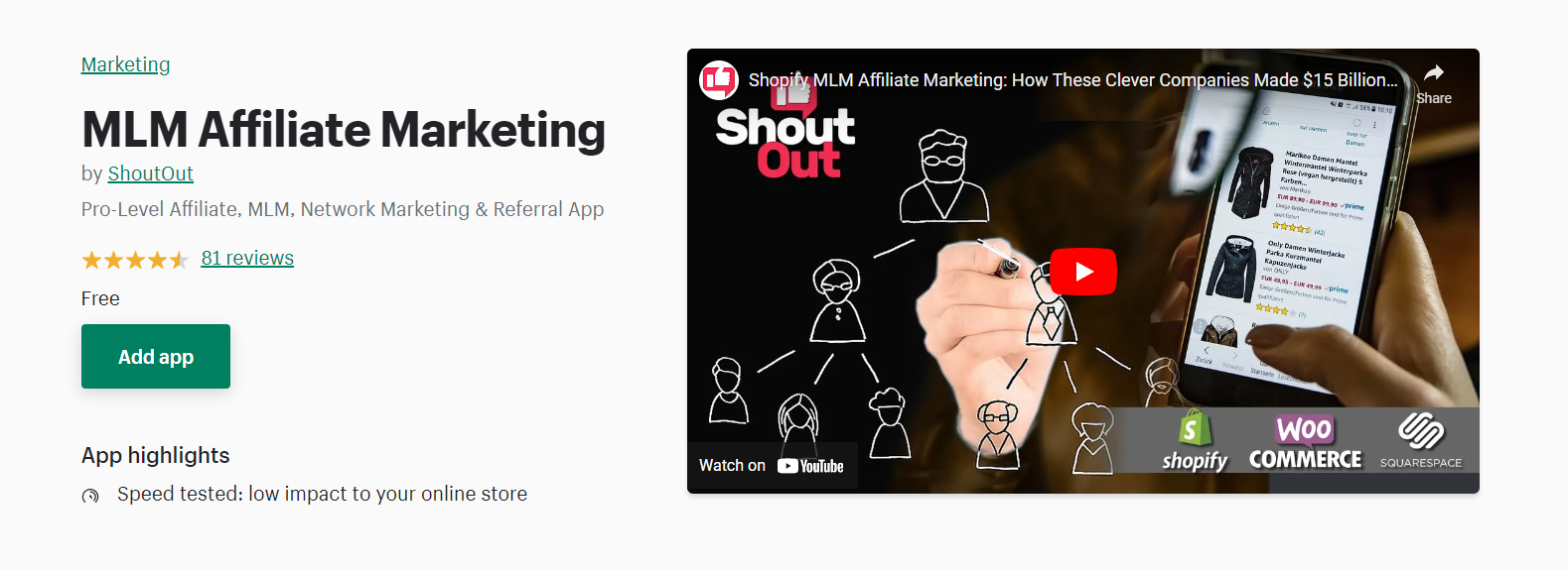 ShoutOut - Affiliate Marketing Apps