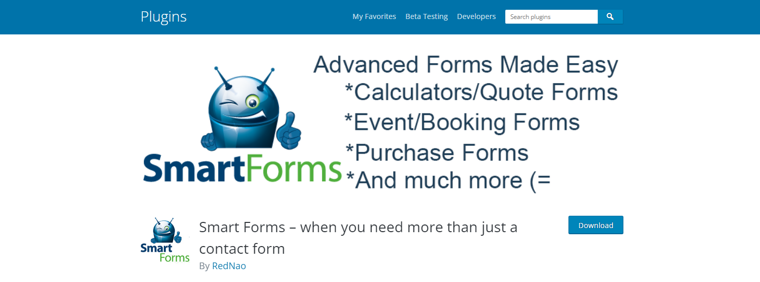 SmartForms - WordPress Form Builder Plugins
