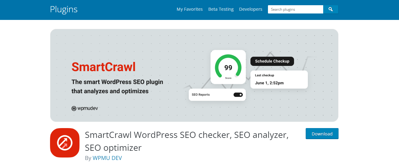 SmartCrawl - WordPress SEO plugins