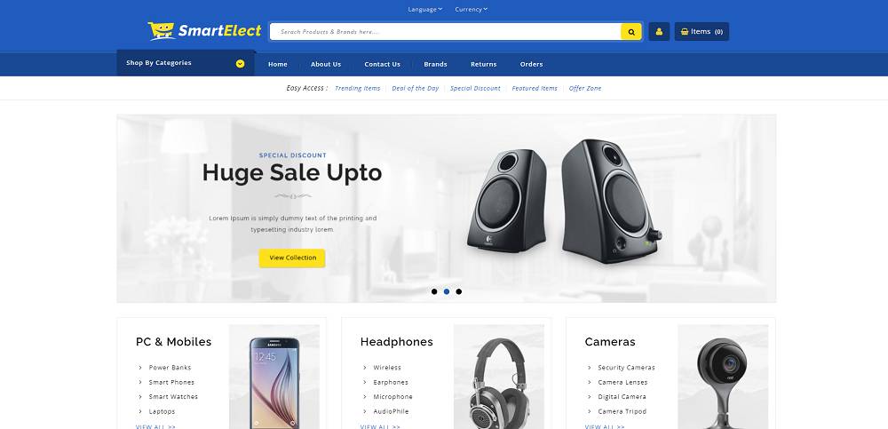 SmartElect Responsive Prestashop Theme