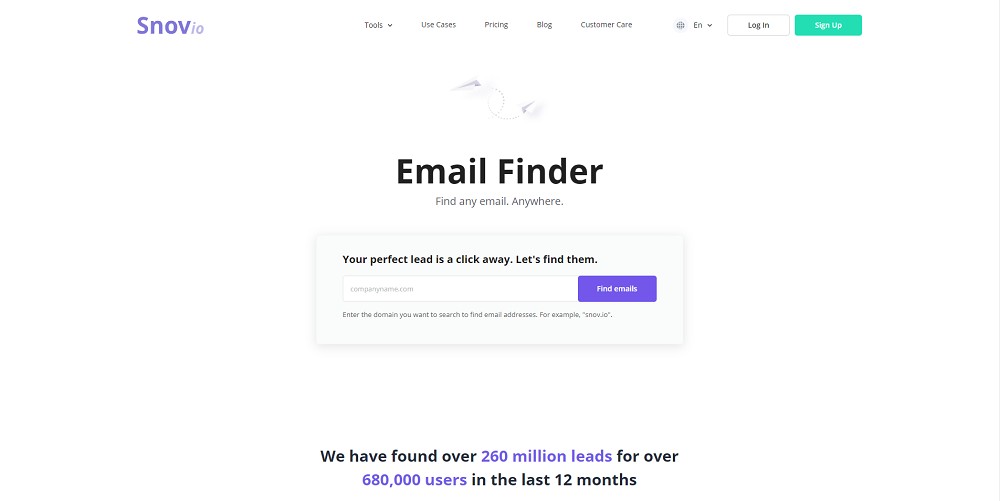 Snov - Best Email Finder Tool
