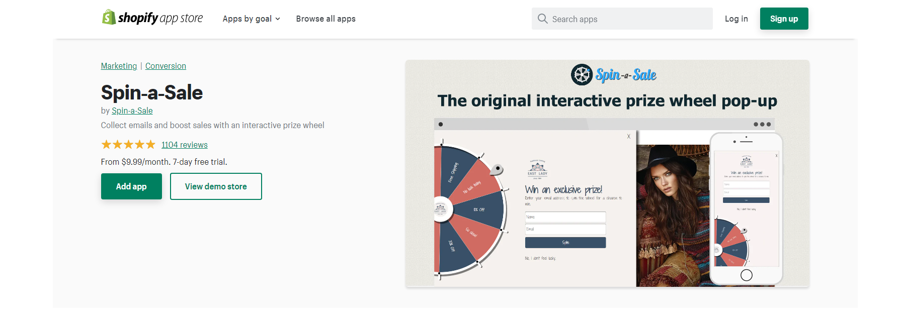 Free Spin the Wheel Popup — Boost Sales the Fun Way