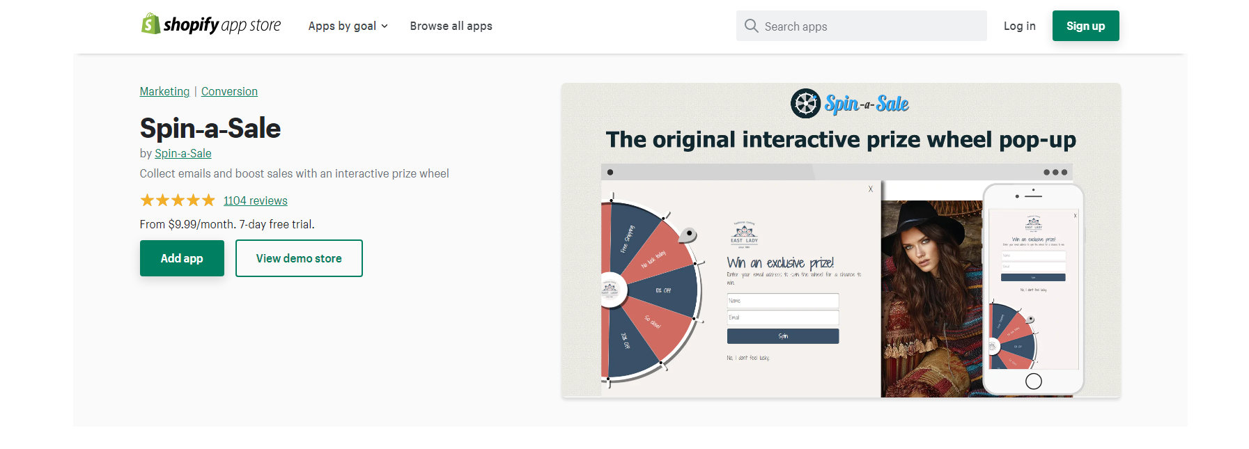 Spin-a-Sale - Shopify Spin The Wheel Apps