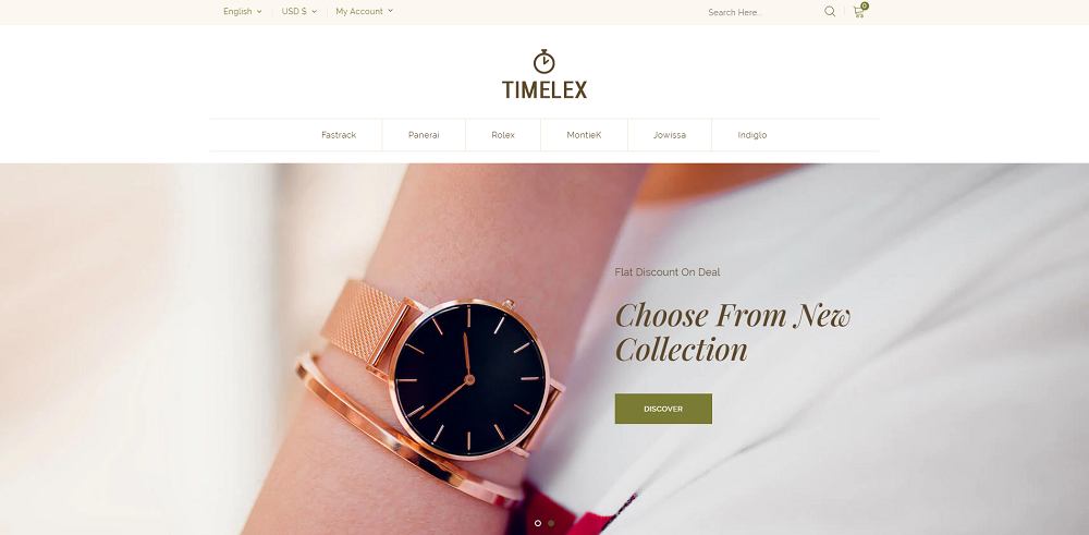 Timelex - Watch Store Shopify Theme
