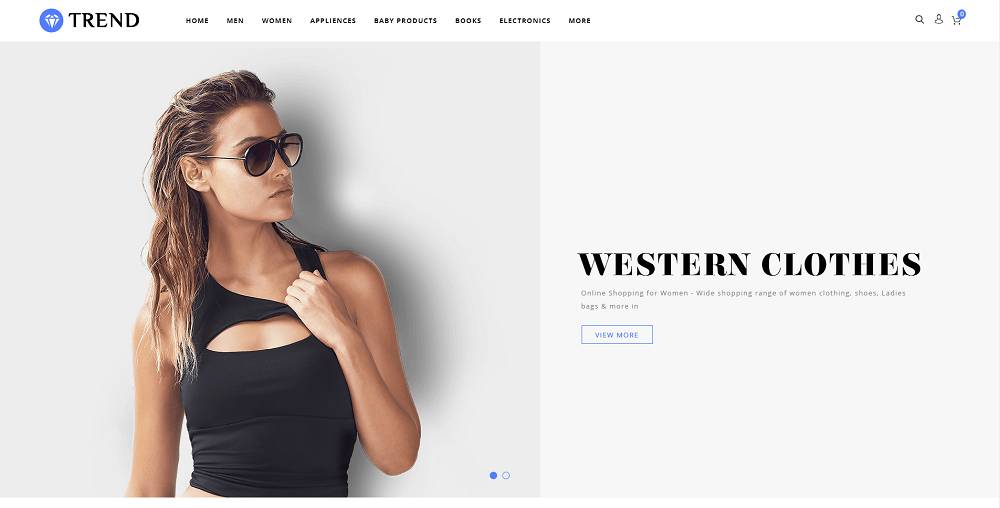 Trend – Fashion Accessories Store OpenCart Template