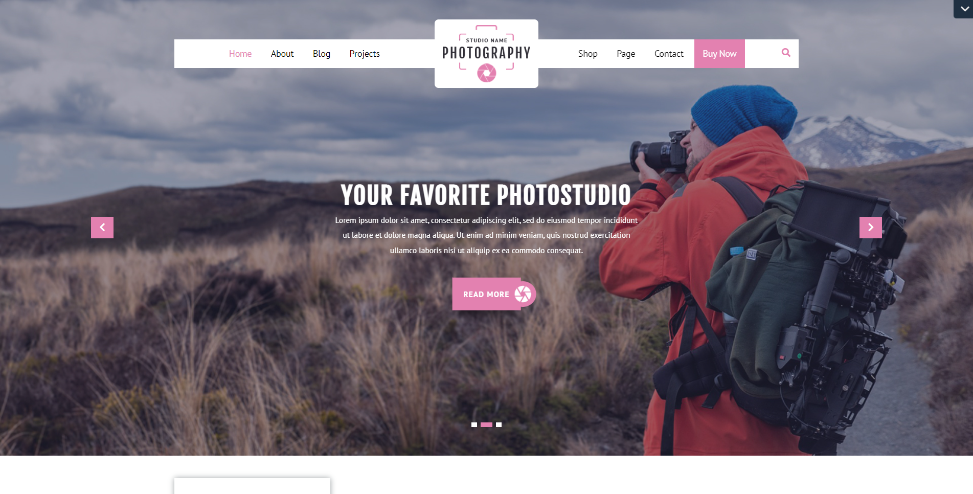 VW Photography - Photography WordPress Themes