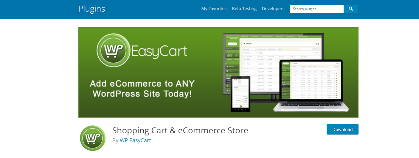 WP EasyCart - WordPress eCommerce Plugins