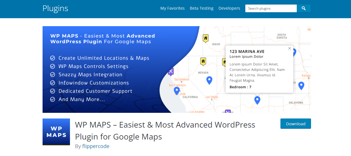 WordPress Google maps plugins