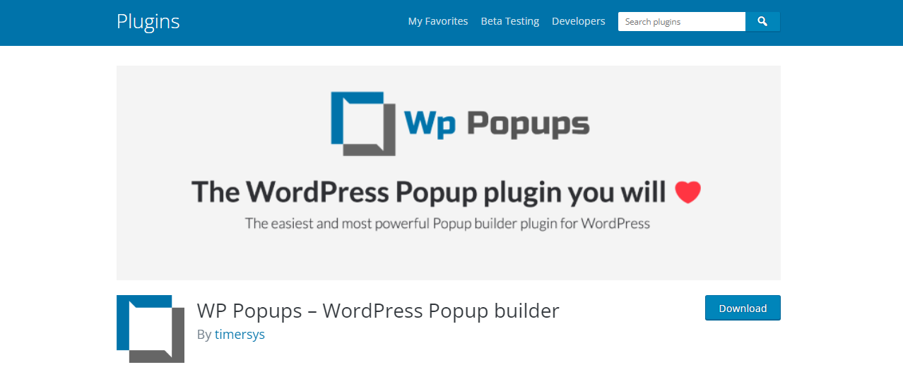 WP Popups - WordPress popup plugins