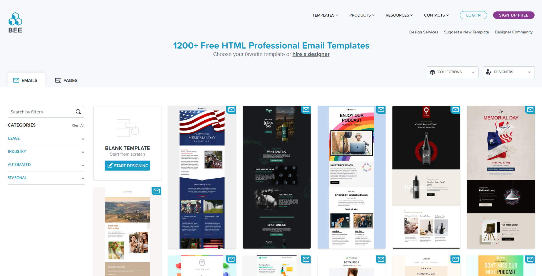 Bee Free- Free Email Template Builders