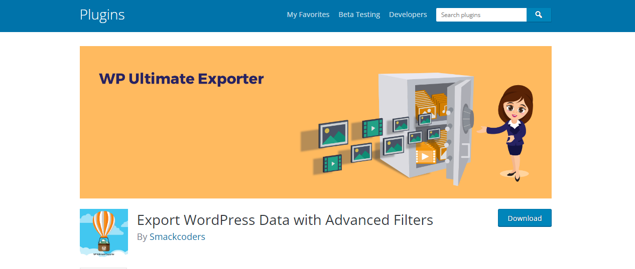 WP Ultimate Exporter - WordPress import export plugins