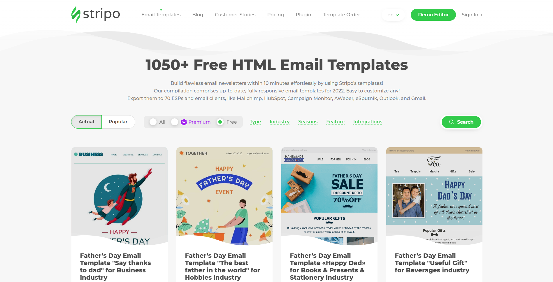 Stripo - Free Email Template Builders