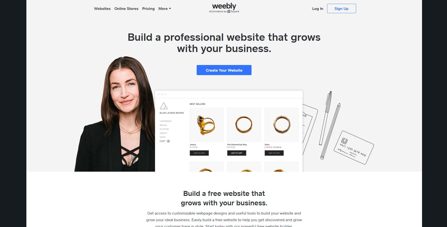 Weebly - Free e-commerce platform 2022